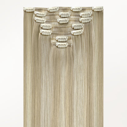 Ash Blonde Highlights (17A/60A) Classic Clip-Ins (150g-170g) [Clearance]