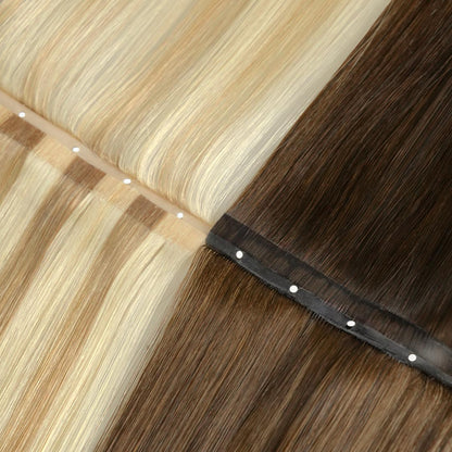 Dark Brown (2) Butterfly Weft Human Hair Extensions (100g-150g)