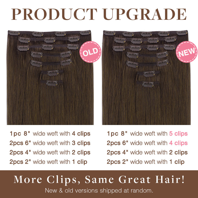 Ash Blonde Highlights (17A/60A) Classic Clip-Ins (120g-150g) [Clearance]