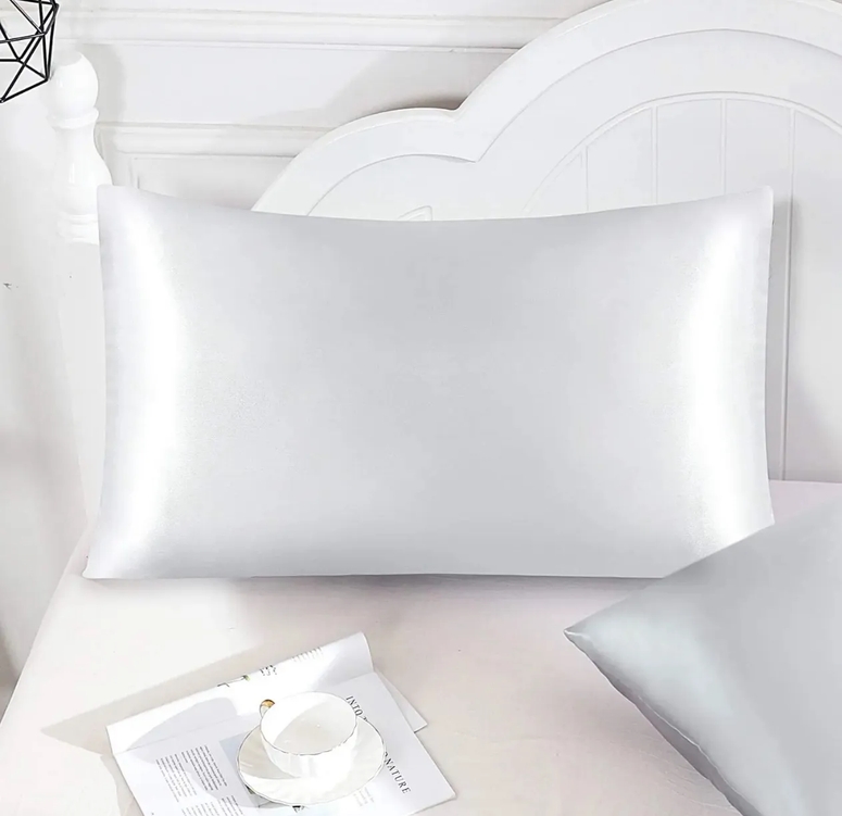 Satin Pillowcases For Hair and Skin (Set of 2)