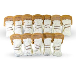 Bamboo Spa Headband White Pack