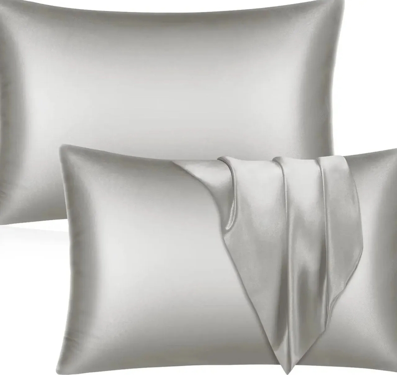 Satin Pillowcases For Hair and Skin (Set of 2) - Image 2
