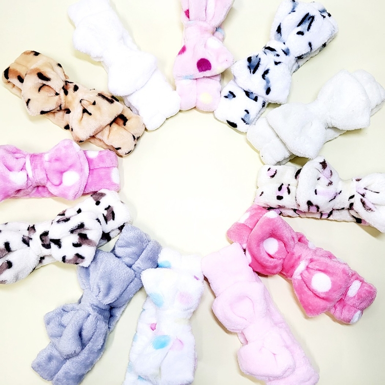Assorted Plush Beauty Spa Headband - Image 2