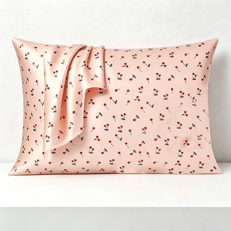 Satin Pillowcase - Smooth Silky Solid Color Pillow Cover - Image 2